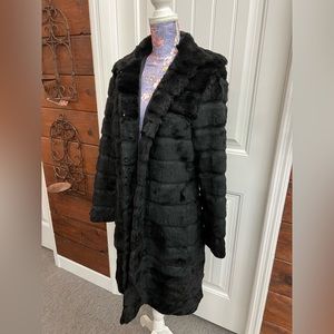 Wilson’s Leather Rabbit fur Coat